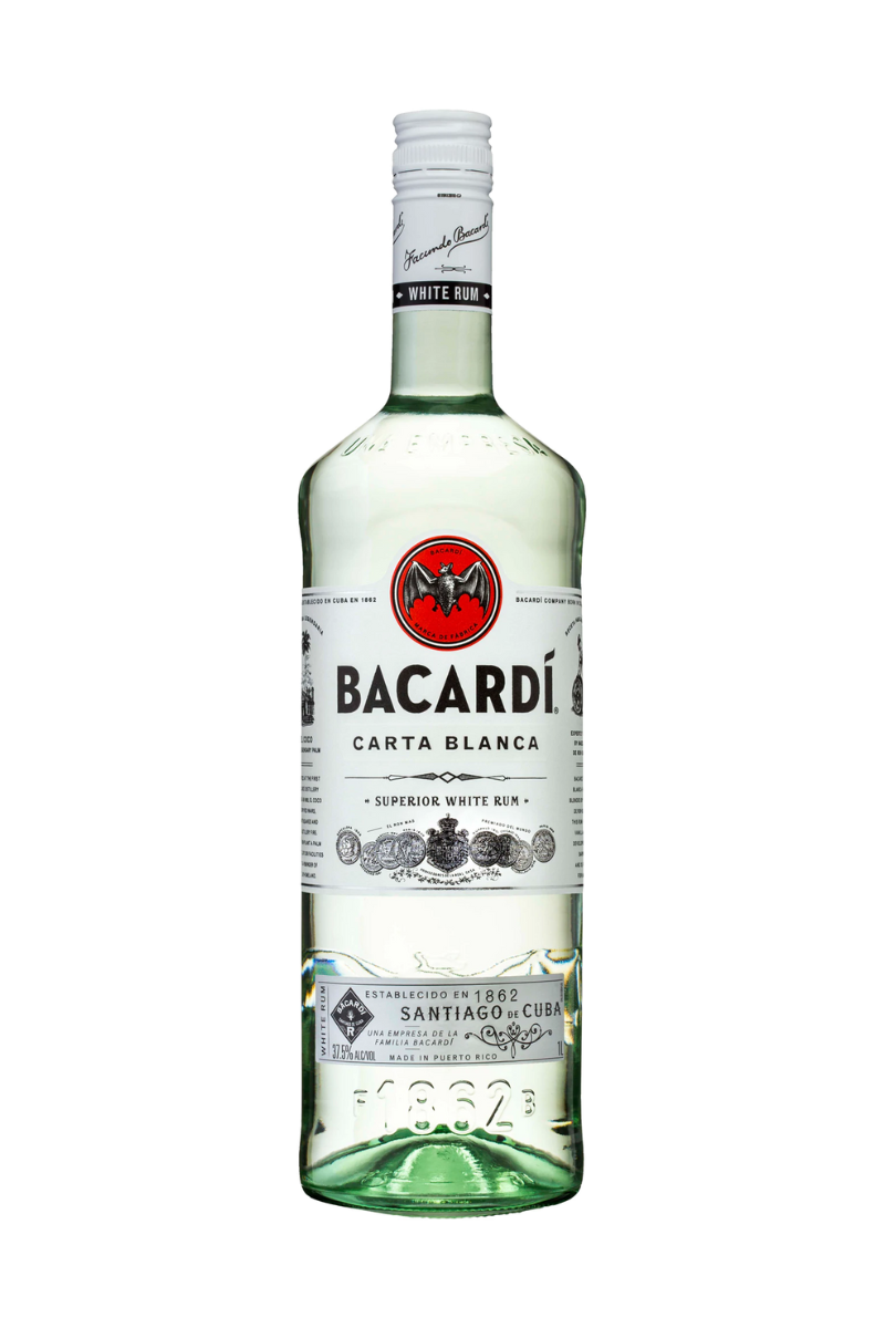 BACARDÍ Carta Blanca Rum bottle
