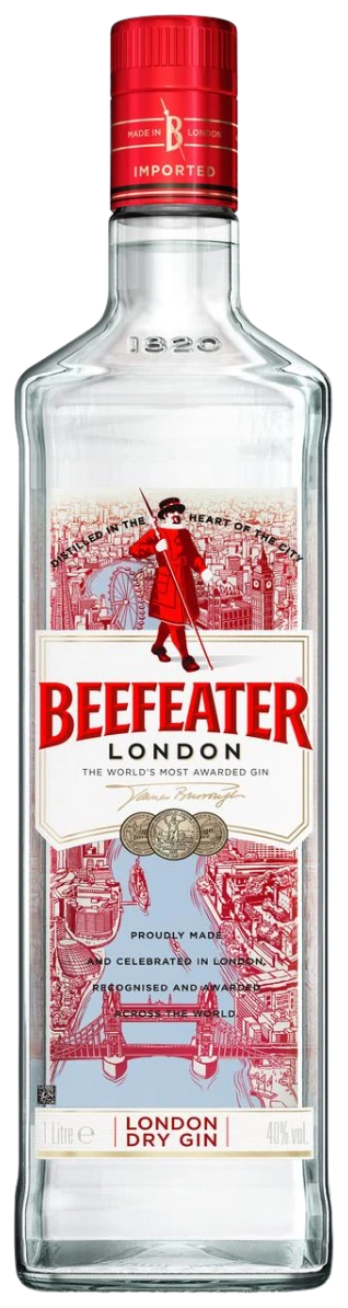 Beefeater London Dry Gin bottle