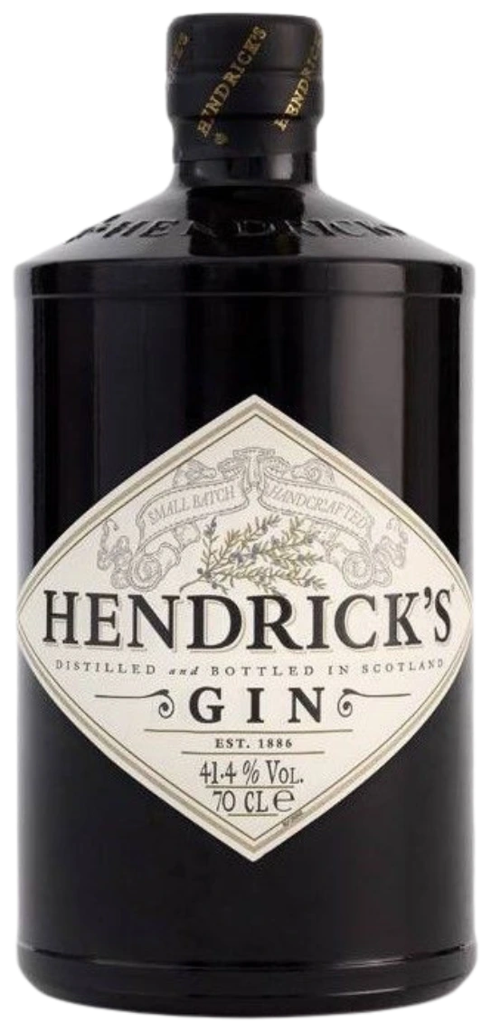 Hendrick's Gin bottle