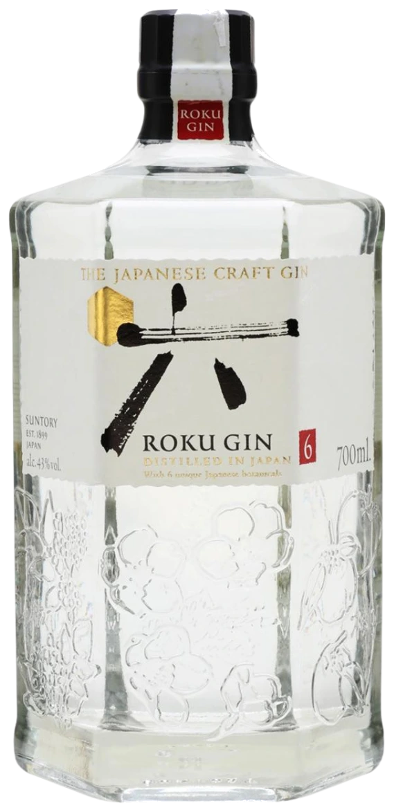 Suntory Roku Gin bottle