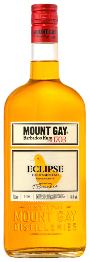 Mount Gay Eclipse Rum bottle