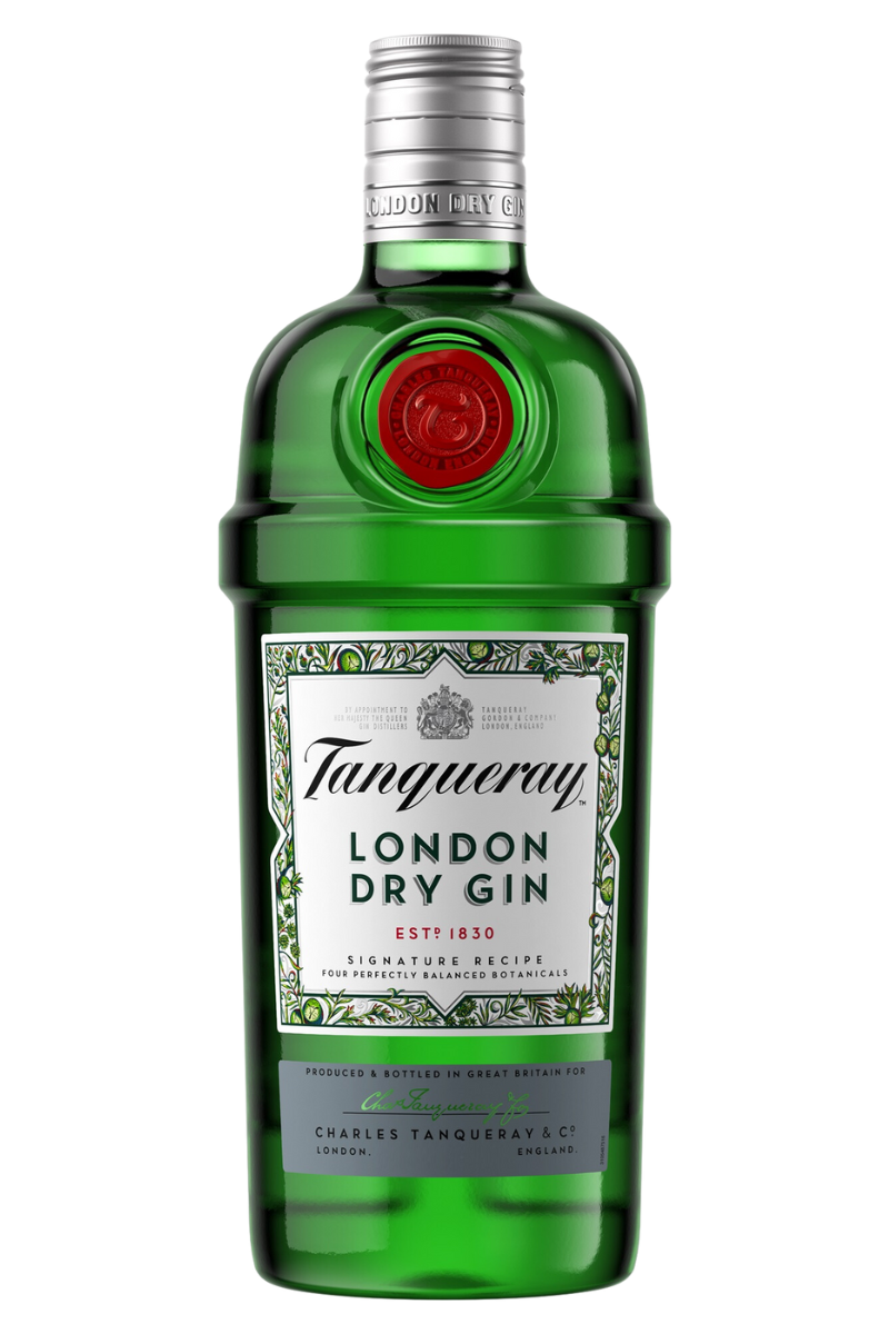 Tanqueray London Dry Gin bottle