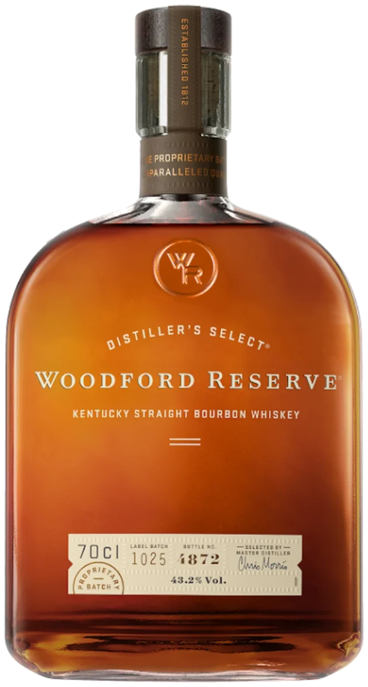 Woodford Reserve Bourbon bottle