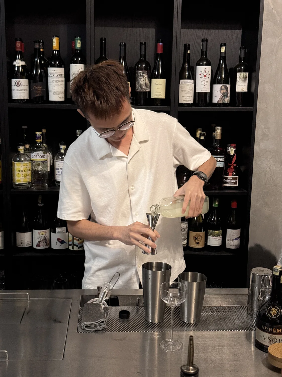 Real JWC mixology activity with hands-on measuring and drink preparation