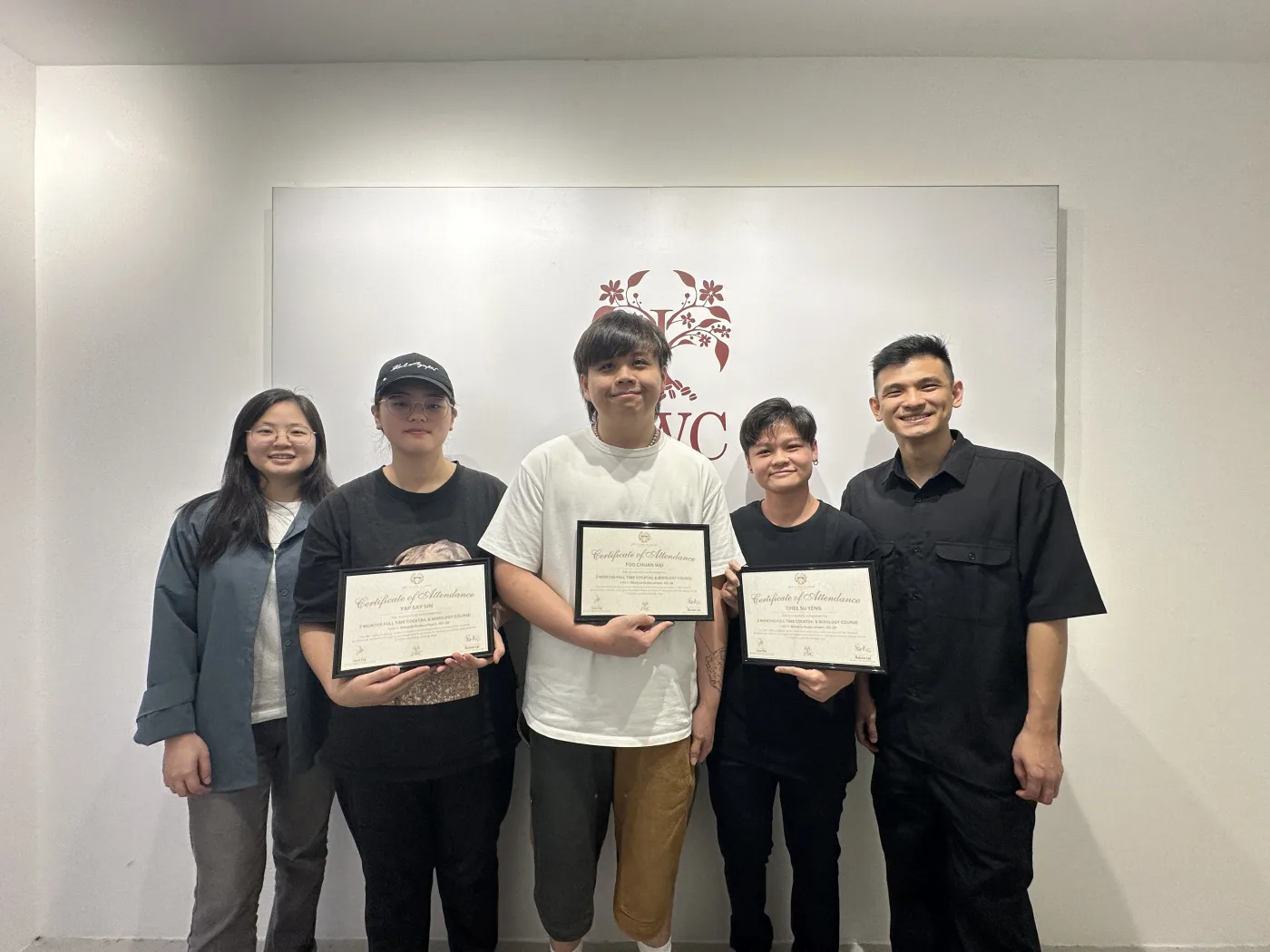 Real JWC mixology graduation group photo