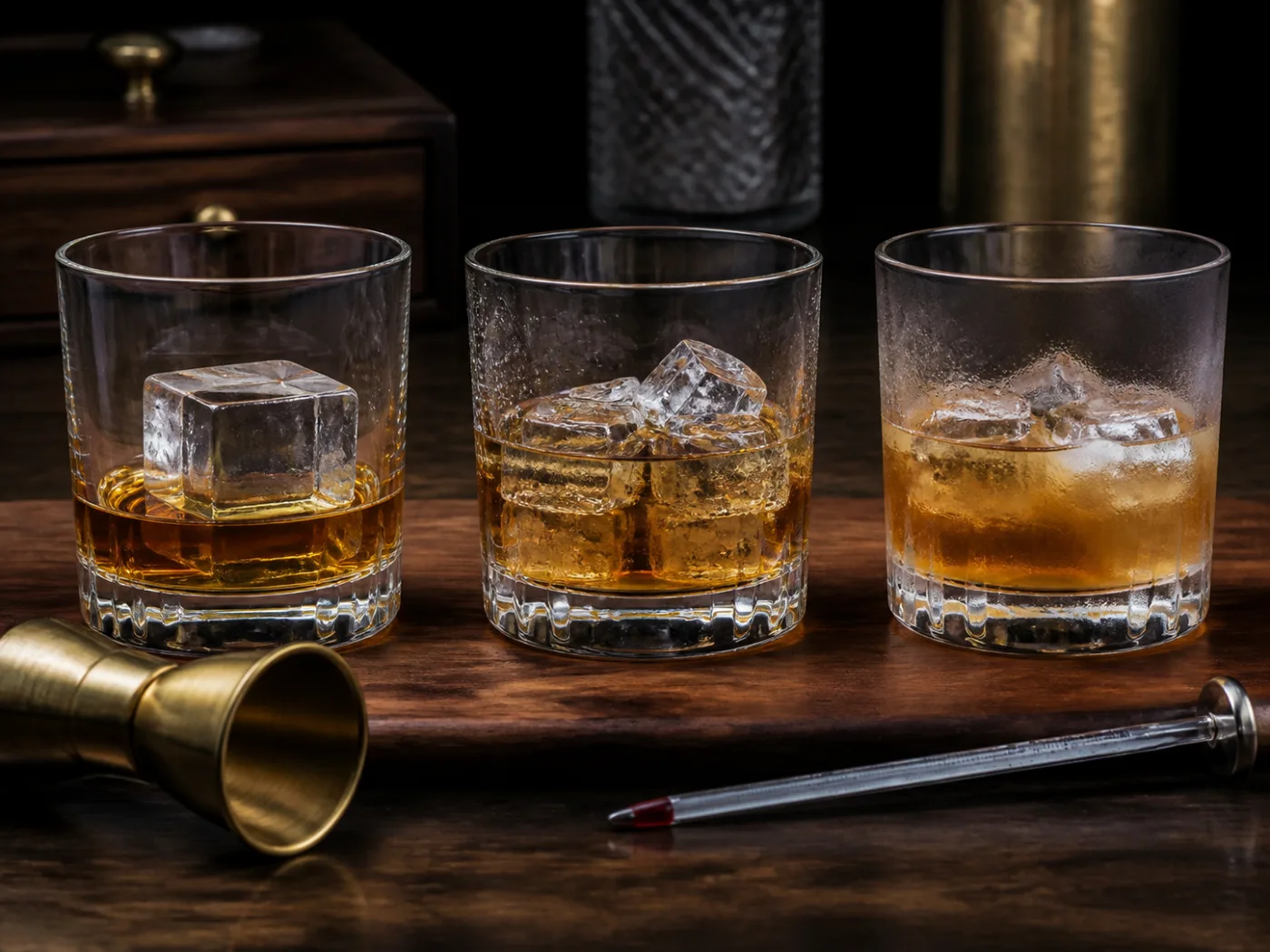 Lessons 5 and 6 covering ice, dilution and spirit character